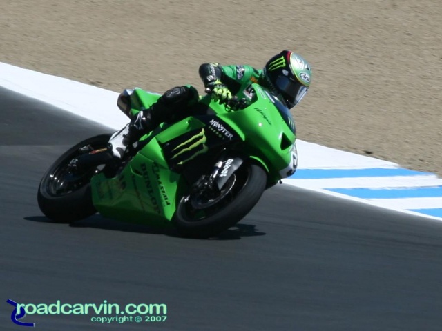2007 Red Bull U.S. Grand Prix - AMA Superbike - Roger Hayden Turn 2